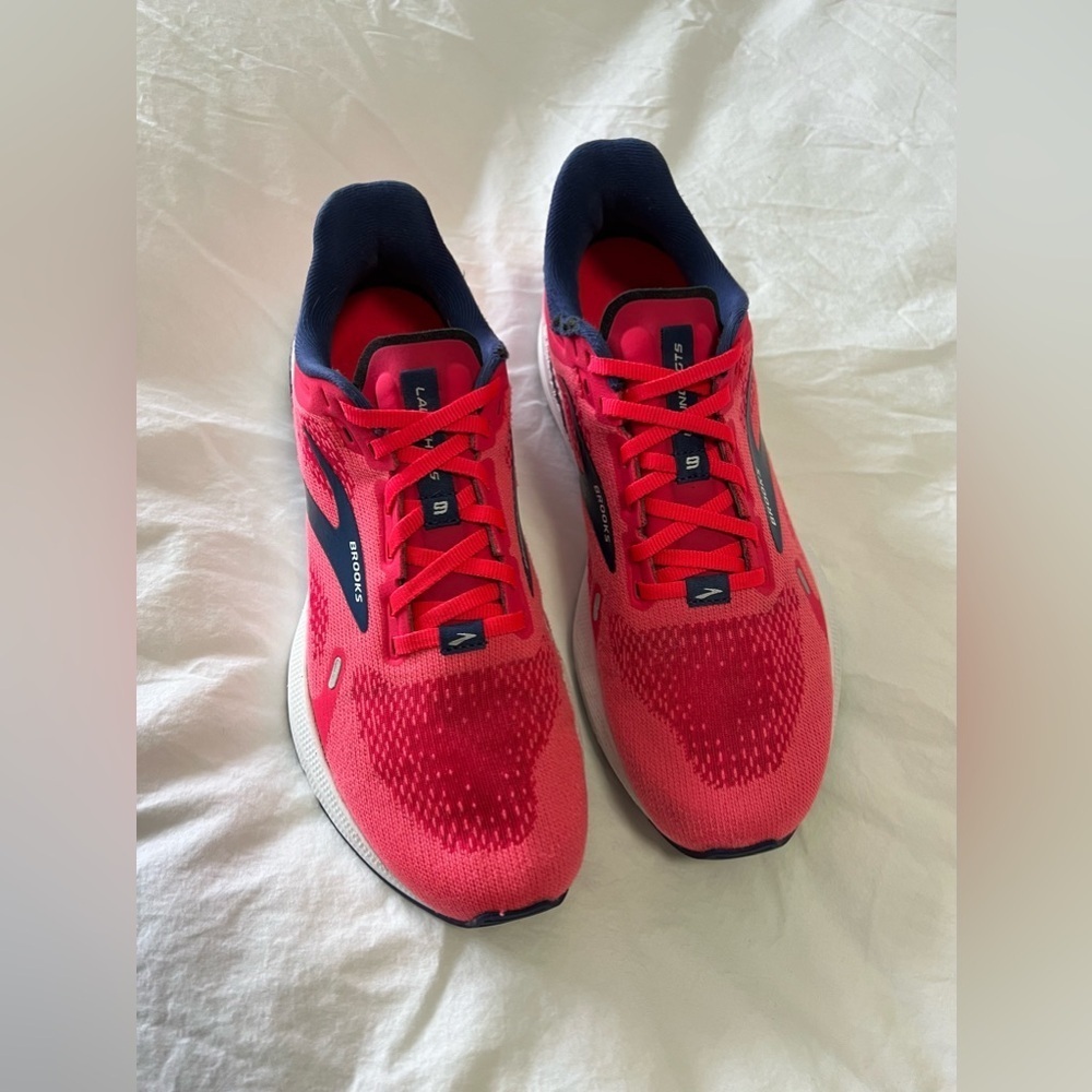 Brooks Launch GTS 9 Women’s Size 8.5 B Hot Pink Blue 12829 Running Walking - Picture 2 of 12